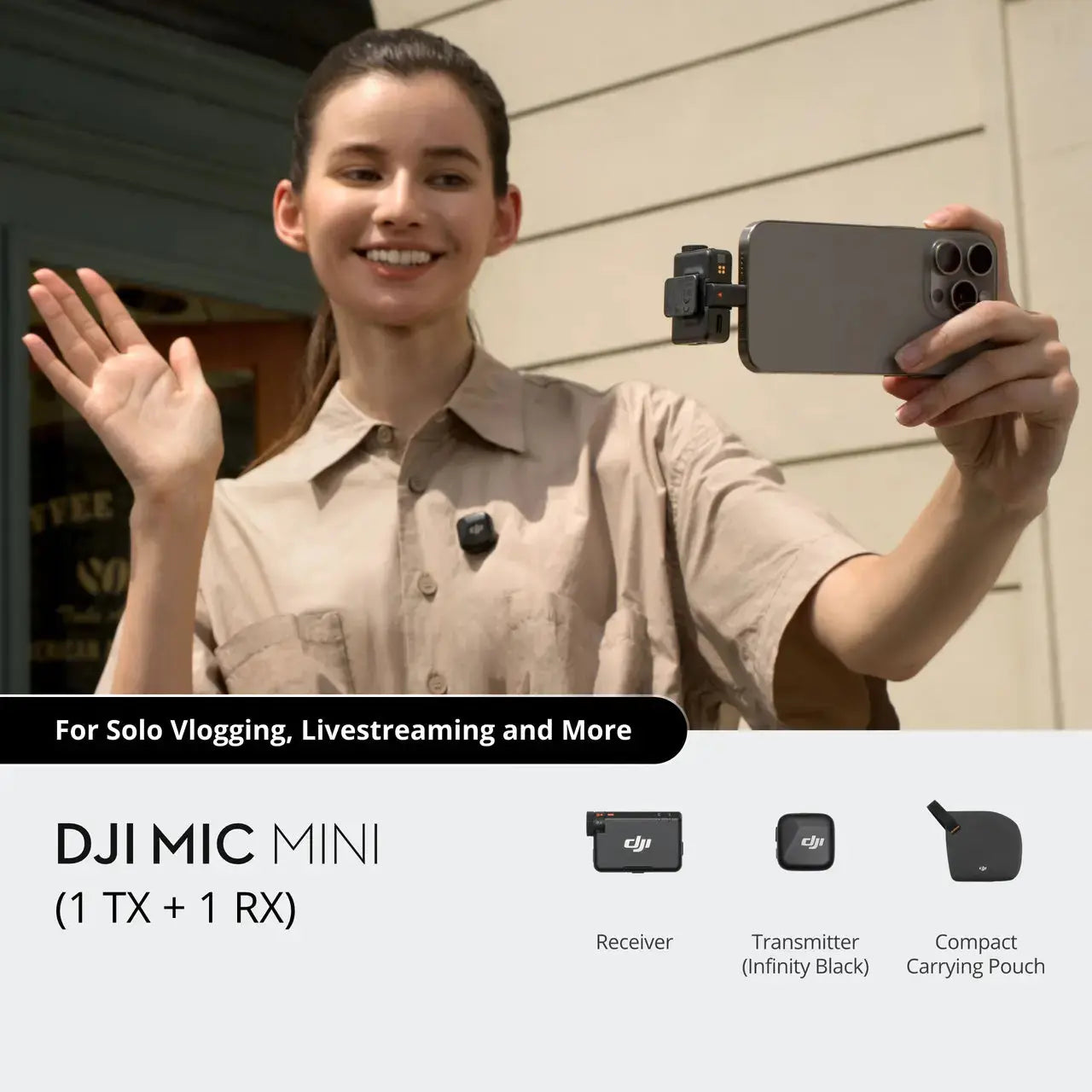 DJI Mic Mini (1 Transmitter + 1 Receiver) DJI