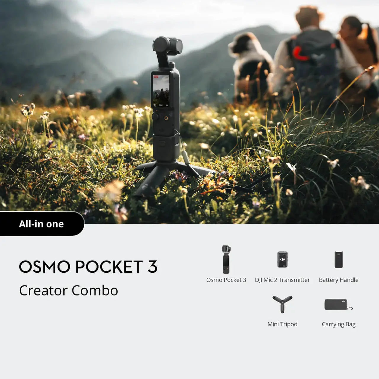 Osmo Pocket 3 Creator Combo 1-Inch CMOS & 4K/120fps - UAV Tactical